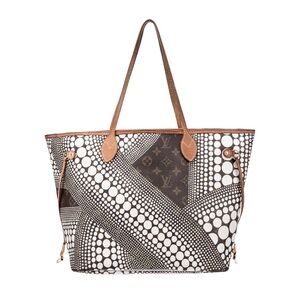 Louis Vuitton Yayoi Kusama MonogramDots InfinityWaves Coated Canvas Neverfull MM
